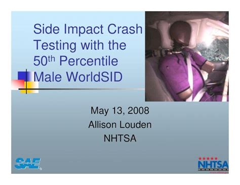 nhtsa side impact tests|nhtsa test procedures pdf.